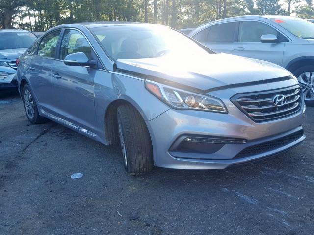 5NPE34AFXGH273502 - 2016 HYUNDAI SONATA SPO SILVER photo 1