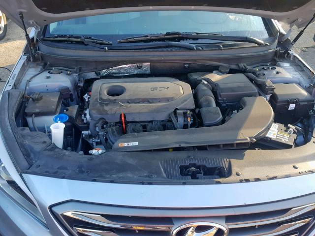 5NPE34AFXGH273502 - 2016 HYUNDAI SONATA SPO SILVER photo 7