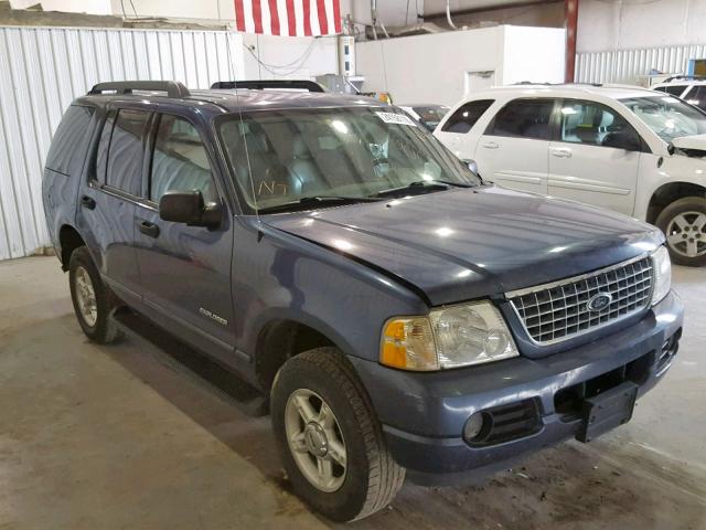 1FMZU63K85UA51706 - 2005 FORD EXPLORER X BLUE photo 1