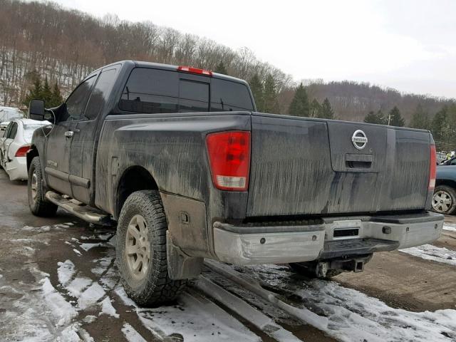 1N6BA06B37N230270 - 2007 NISSAN TITAN XE BLACK photo 3