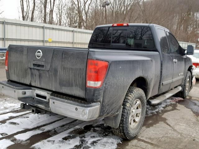 1N6BA06B37N230270 - 2007 NISSAN TITAN XE BLACK photo 4