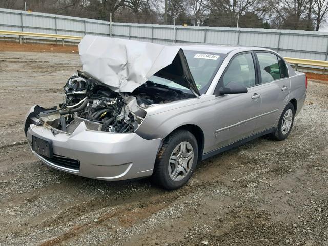 1G1ZS58F97F276796 - 2007 CHEVROLET MALIBU LS SILVER photo 2