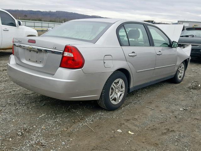 1G1ZS58F97F276796 - 2007 CHEVROLET MALIBU LS SILVER photo 4