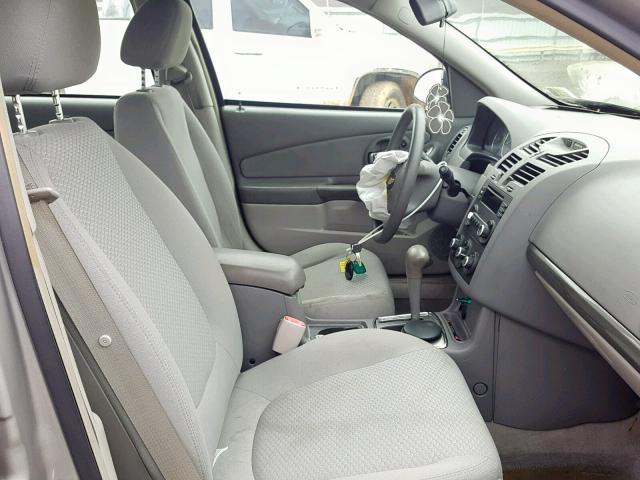 1G1ZS58F97F276796 - 2007 CHEVROLET MALIBU LS SILVER photo 5