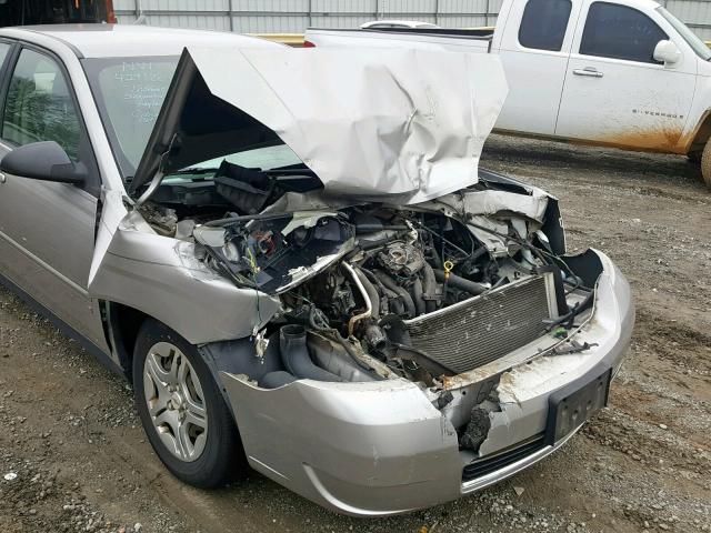 1G1ZS58F97F276796 - 2007 CHEVROLET MALIBU LS SILVER photo 9