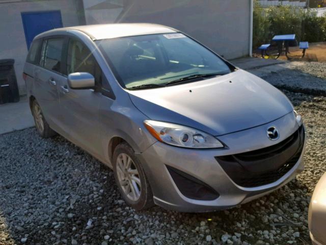 JM1CW2BL4C0144203 - 2012 MAZDA 5 GRAY photo 1