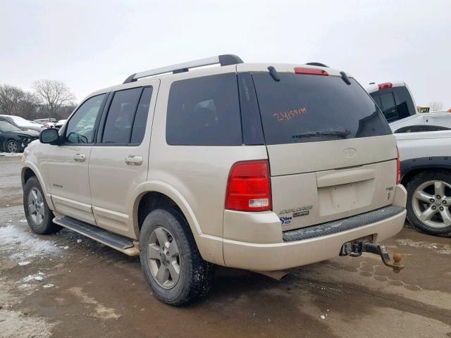 1FMDU75W85ZA41521 - 2005 FORD EXPLORER L TAN photo 3