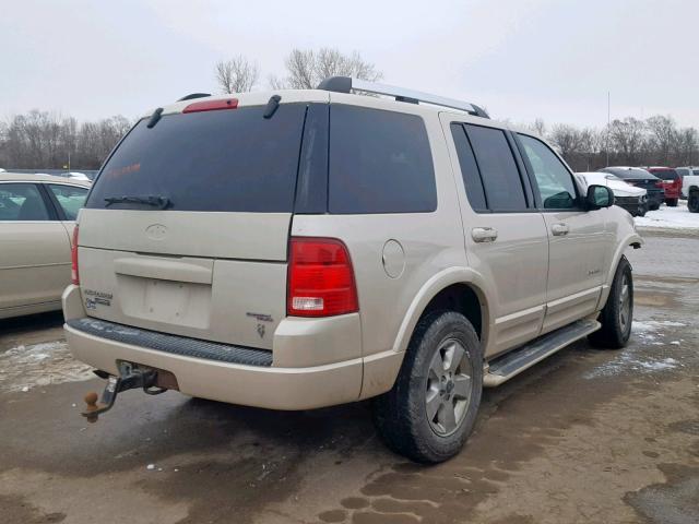 1FMDU75W85ZA41521 - 2005 FORD EXPLORER L TAN photo 4