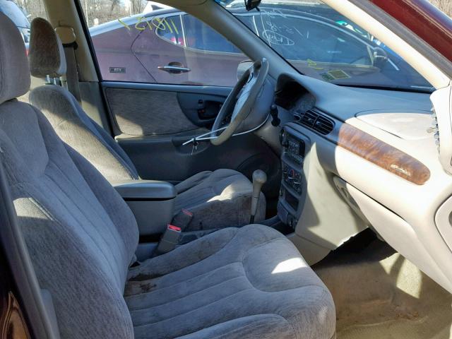 1G1NE52J2X6112695 - 1999 CHEVROLET MALIBU LS MAROON photo 5