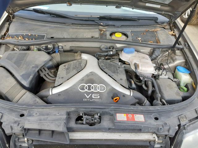 WA1YD64B84N093259 - 2004 AUDI ALLROAD GRAY photo 7