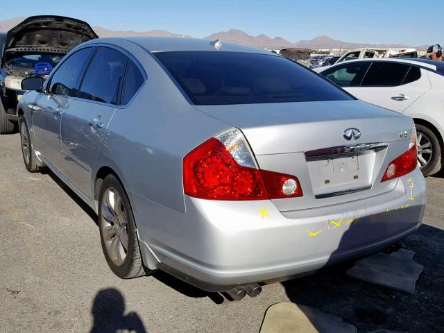 JNKAY01E16M112281 - 2006 INFINITI M35 BASE SILVER photo 3