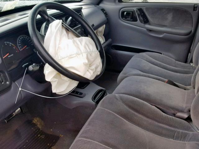 1B7GG2AN2YS779787 - 2000 DODGE DAKOTA QUA GRAY photo 5