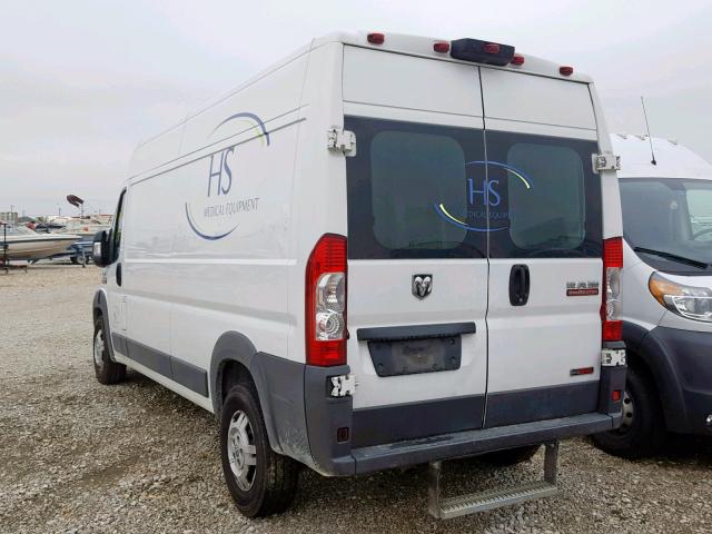 3C6URVHD8EE120422 - 2014 RAM PROMASTER 白色 照片 3