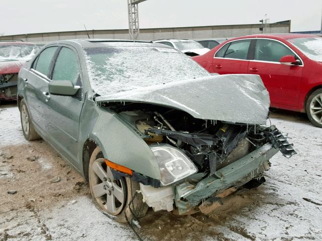 3FAHP07Z98R264547 - 2008 FORD FUSION SE GREEN photo 1