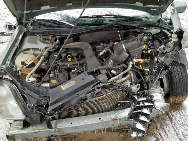 3FAHP07Z98R264547 - 2008 FORD FUSION SE GREEN photo 7