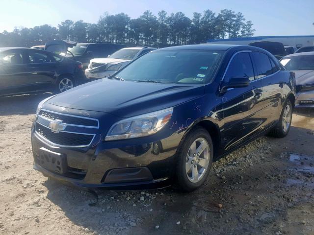 1G11B5SA7DF346334 - 2013 CHEVROLET MALIBU LS BLACK photo 2