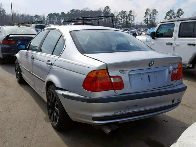 WBAAV53451JS94487 - 2001 BMW 330 I SILVER photo 3