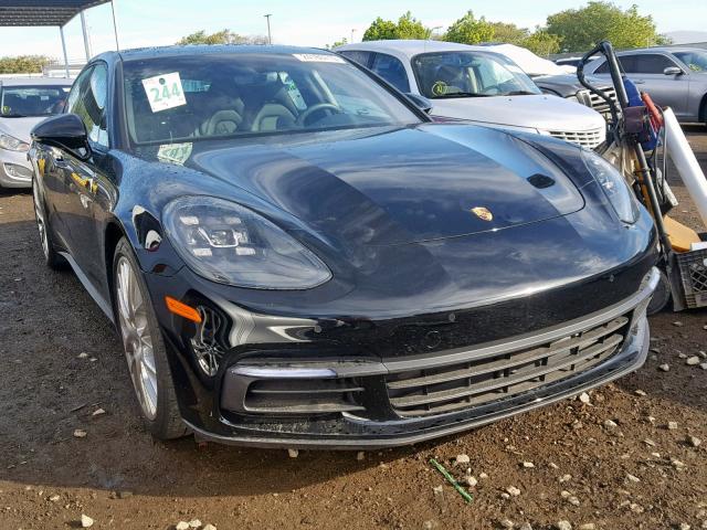 WP0AA2A76JL113606 - 2018 PORSCHE PANAMERA 4 BLACK photo 1