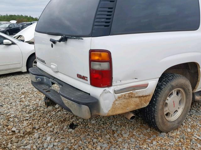 3GKFK16TXYG201797 - 2000 GMC YUKON XL K WHITE photo 9