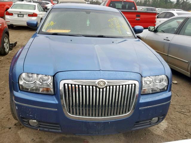 2C3KA53G17H827818 - 2007 CHRYSLER 300 TOURIN BLUE photo 10