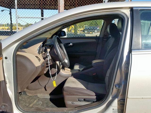 1G1ZC5E08CF194761 - 2012 CHEVROLET MALIBU 1LT 米色 照片 5