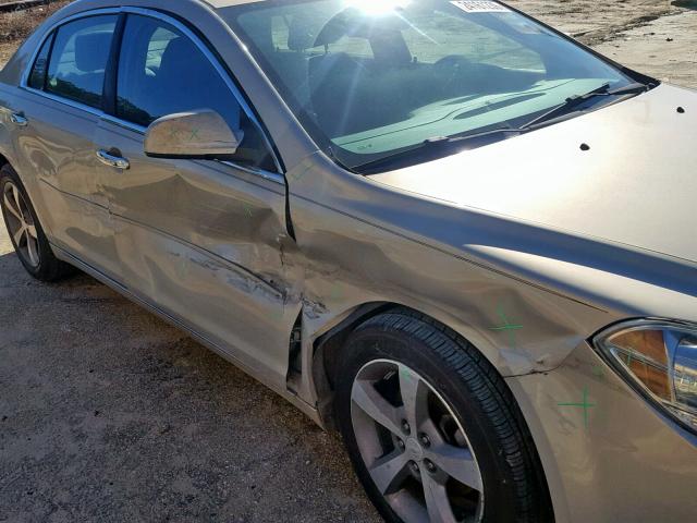 1G1ZC5E08CF194761 - 2012 CHEVROLET MALIBU 1LT 米色 照片 9