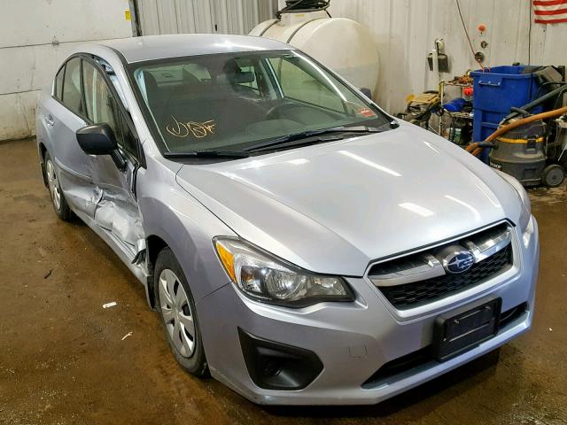 JF1GJAA61EH025170 - 2014 SUBARU IMPREZA BA SILVER photo 1