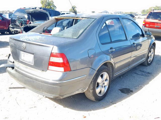 3VWSK69MX4M018288 - 2004 VOLKSWAGEN JETTA GLS SILVER photo 4