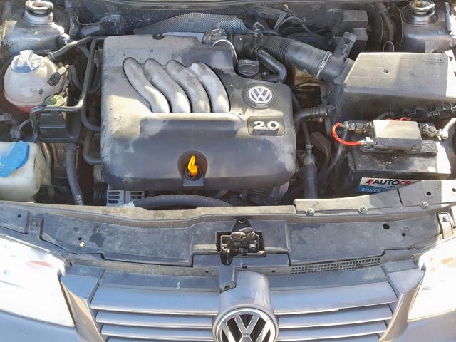 3VWSK69MX4M018288 - 2004 VOLKSWAGEN JETTA GLS SILVER photo 7