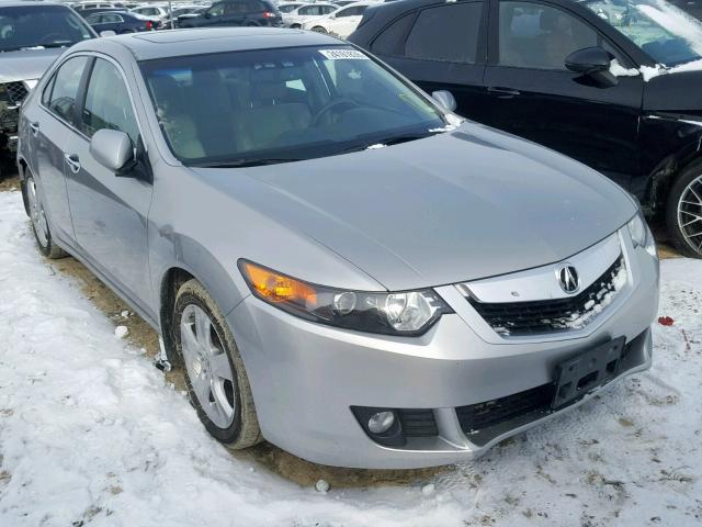 JH4CU2F63AC011761 - 2010 ACURA TSX SILVER photo 1