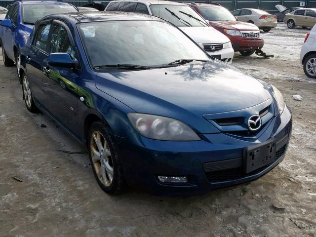 JM1BK344271766995 - 2007 MAZDA 3 HATCHBAC BLUE photo 1