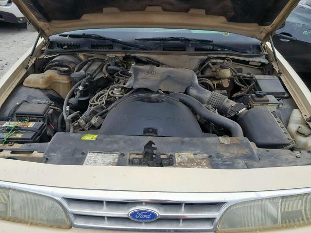 2FALP74W5TX129699 - 1996 FORD CROWN VICT YELLOW photo 7