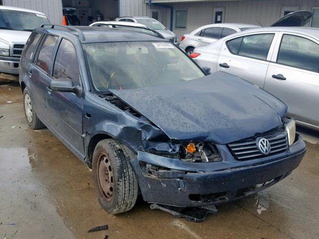 WVWRL61J84W141894 - 2004 VOLKSWAGEN JETTA GL BLUE photo 1