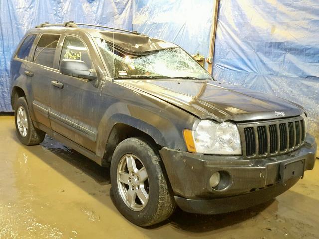 1J4HR48N75C566012 - 2005 JEEP GRAND CHER BROWN photo 1