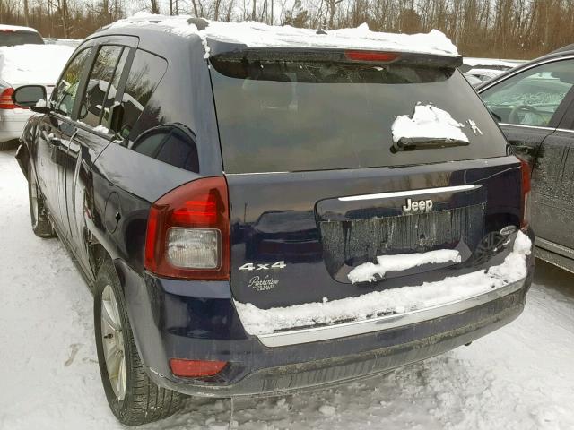 1C4NJDEB0FD121634 - 2015 JEEP COMPASS LA BLUE photo 3