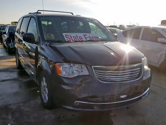 2C4RC1BG9CR116225 - 2012 CHRYSLER TOWN & COU GRAY photo 1