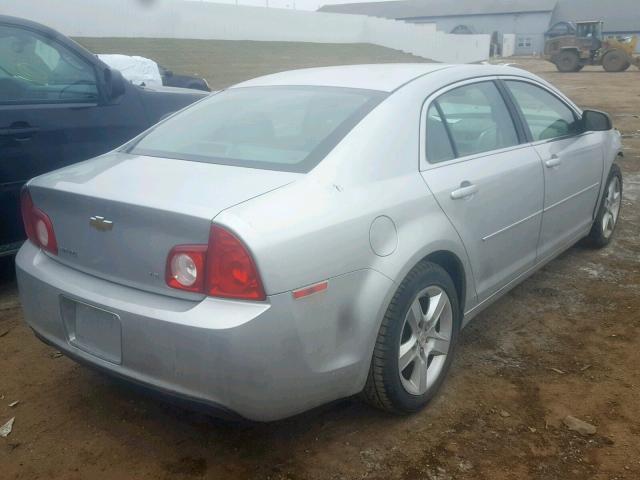 1G1ZG57B29F113619 - 2009 CHEVROLET MALIBU LS SILVER photo 4