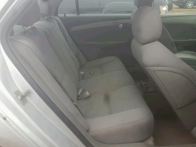 1G1ZG57B29F113619 - 2009 CHEVROLET MALIBU LS SILVER photo 6