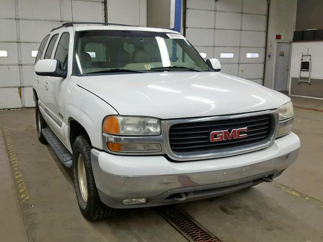 1GKEK13T51J160533 - 2001 GMC YUKON WHITE photo 1