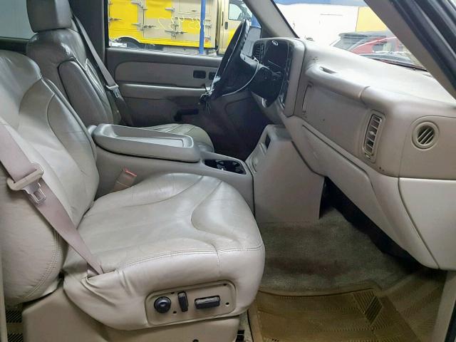 1GKEK13T51J160533 - 2001 GMC YUKON WHITE photo 5