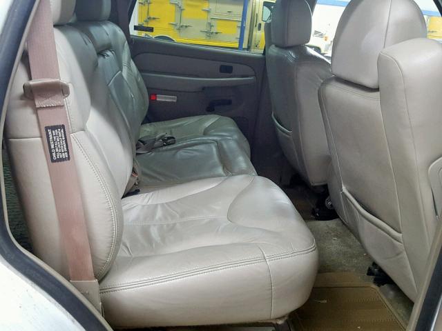 1GKEK13T51J160533 - 2001 GMC YUKON WHITE photo 6