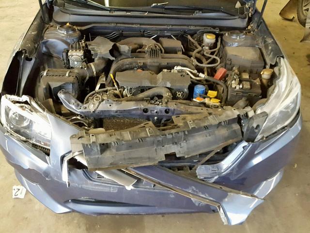 4S3BNBD65F3034141 - 2015 SUBARU LEGACY 2.5 BLUE photo 7