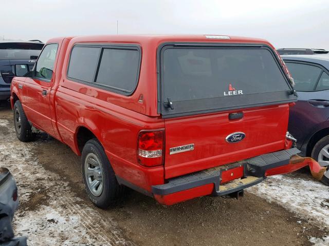 1FTYR10DX8PA48741 - 2008 FORD RANGER RED photo 3