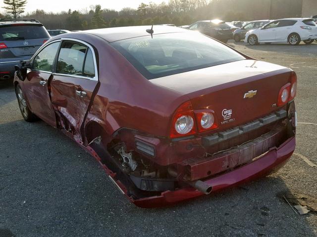 1G1ZK57B28F274839 - 2008 CHEVROLET MALIBU LTZ წითელი ფოტო 3