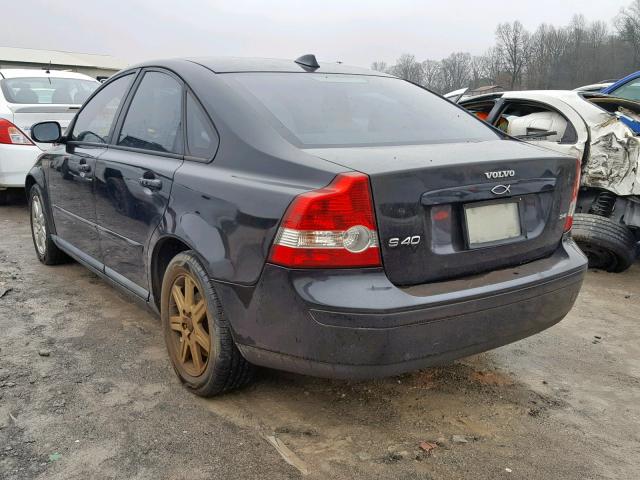 YV1MS390572301971 - 2007 VOLVO S40 2.4I BLACK photo 3