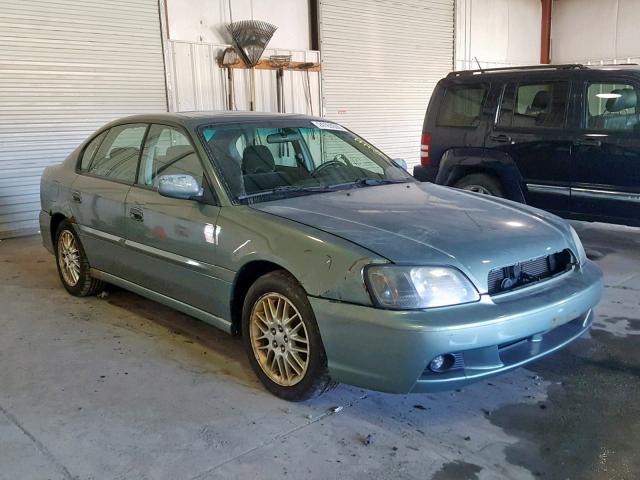 4S3BE635337212875 - 2003 SUBARU LEGACY L GREEN photo 1