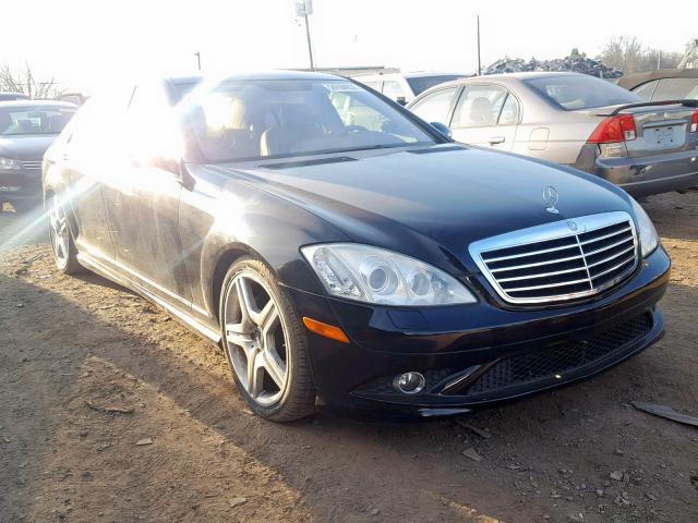 WDDNG71X67A067685 - 2007 MERCEDES-BENZ S 550 BLACK photo 1