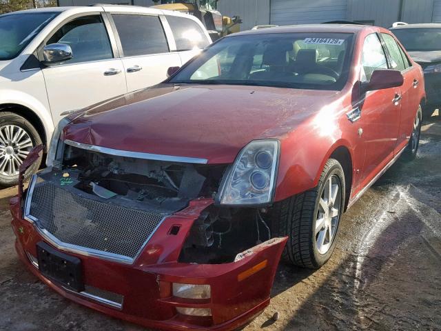 1G6DW67V580114823 - 2008 CADILLAC STS RED photo 2