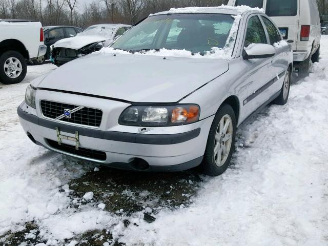 YV1RS58D422096755 - 2002 VOLVO S60 2.4T SILVER photo 2