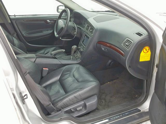 YV1RS58D422096755 - 2002 VOLVO S60 2.4T SILVER photo 5